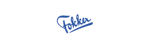 Logo Fokker, klant van Simplex
