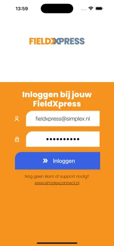 FieldXpress koppeling Simplex Connect